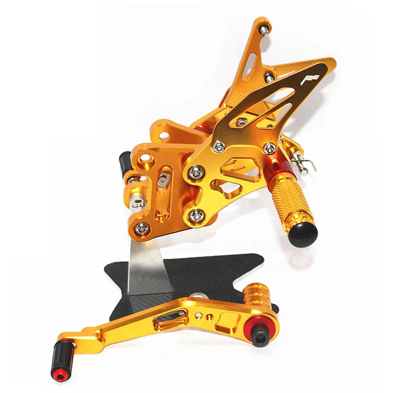Мотоцикл Rearsets для Suzuki GSX R GSXR 1000 2017 2018 CNC регулируемая подножка подножки рычаг