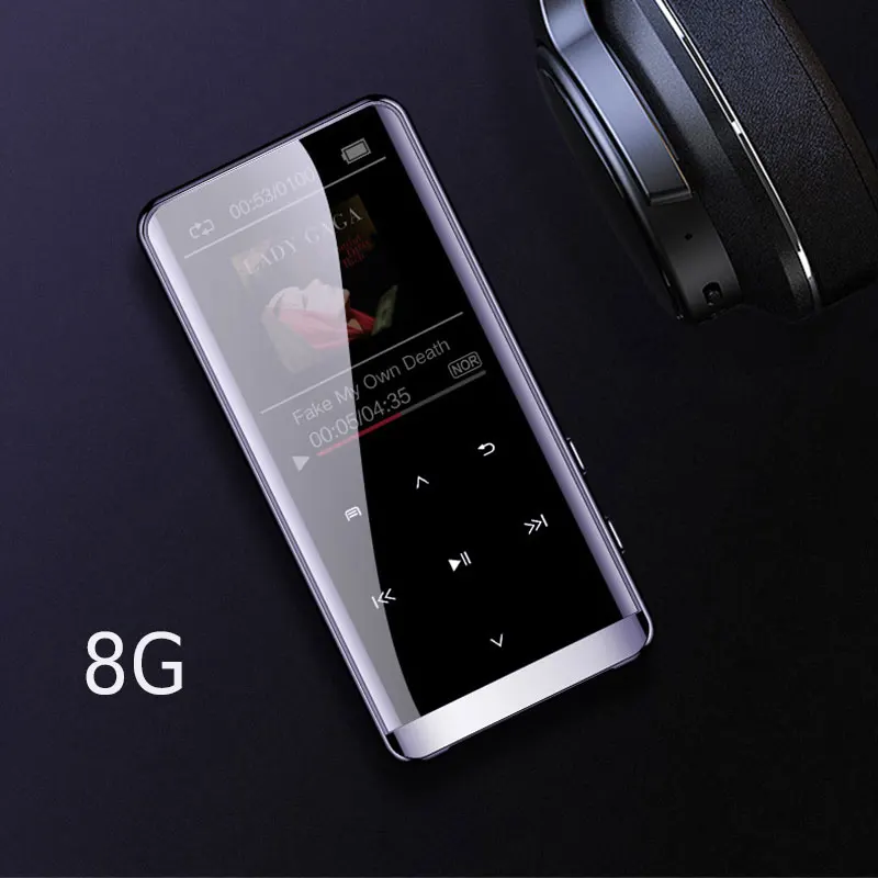 Более быстрый Стиль MP4 плеер Bluetooth мини MP5 без потерь HIFI 5D сенсорный экран Walkman музыкальный плеер JR предложения