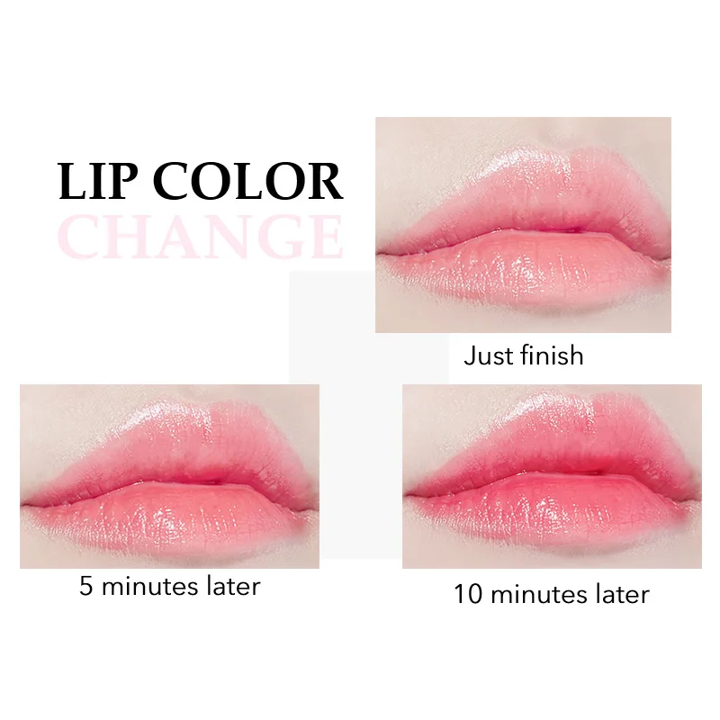 3 5 г изменение цвета увлажняющий бальзам для губ температурный антипригарный