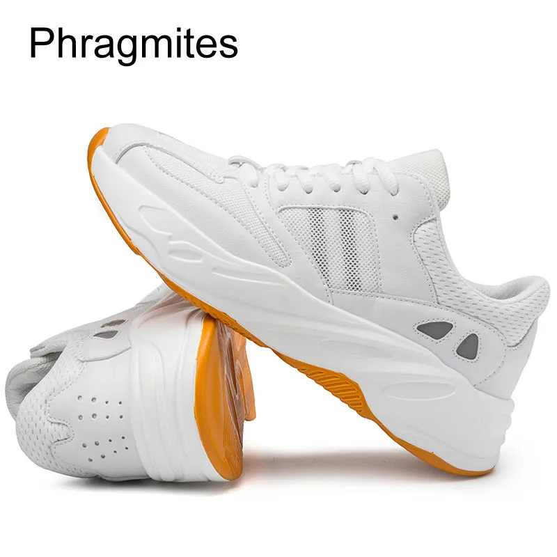 Phragmites Большие размеры 48 пара влюбленных кроссовки белые дышащие zapatillas mujer новые