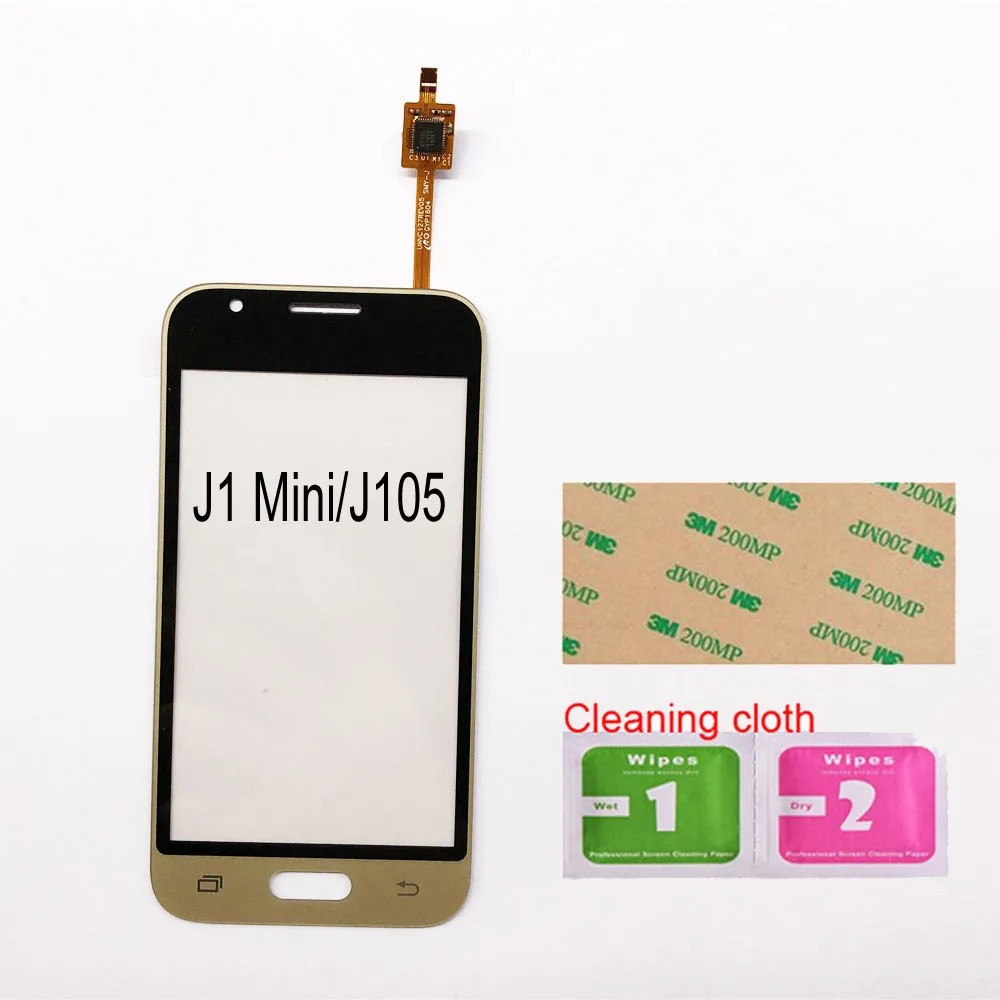 Gold No Tools 4,0 ''для samsung Galaxy Grand J1 Mini J105 SM-J105Y J105H сенсорный экран дигитайзер сенсорная стеклянная панель объектива - Цвет: Gold No Tools