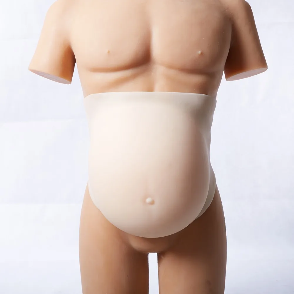 Силиконовые накладные животы для беременных 2 10 месяцев 7900 г супер большие