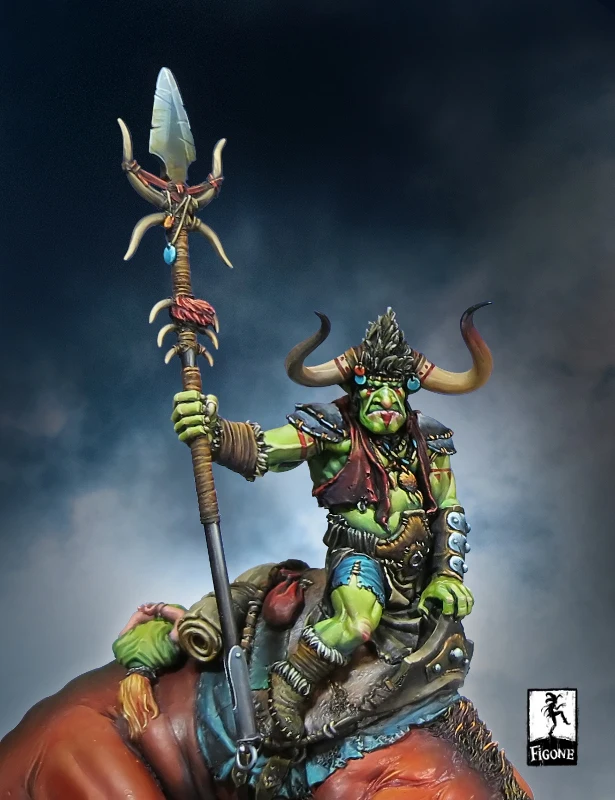 [Loong Way Miniatures] Figone Rocco 170 мм(не inculd основание) полимерная миниатюра