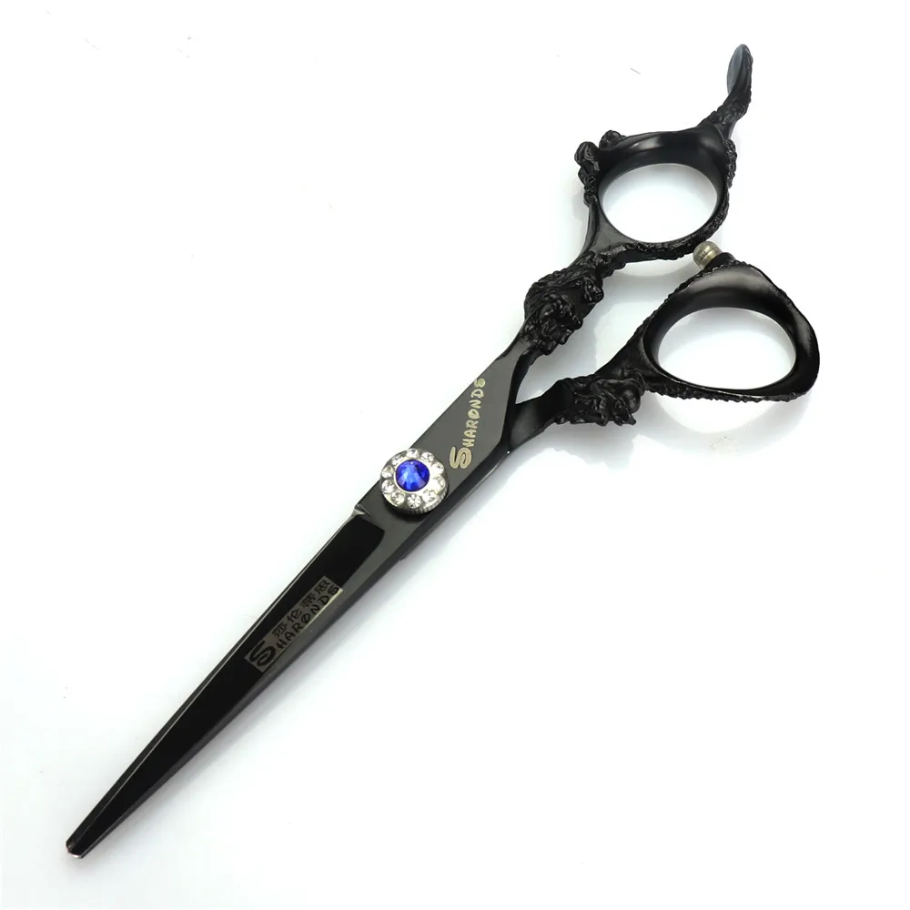 6inch cutter Sharonds Ножницы Парикмахерские парикмахерские 5,5 6 дюймов ножницы Профессиональные ножницы парикмахерские принадлежности фиолетовый дракон makas - Цвет: 6inch cutter