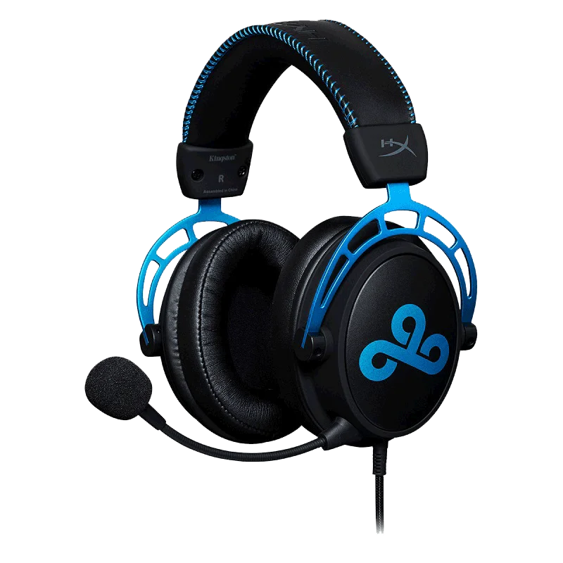 Наушники Kingston HyperX Cloud Alpha Cloud9 E-sports с микрофоном игровая гарнитура для ПК PS4 Xbox Mobile |