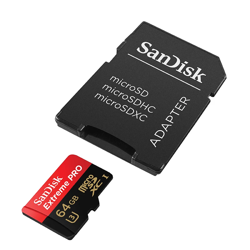 Оригинальная карта памяти SanDisk Extreme Pro класс 10 64 ГБ microSDXC microSD micro SD 32 TF microSDHC tf