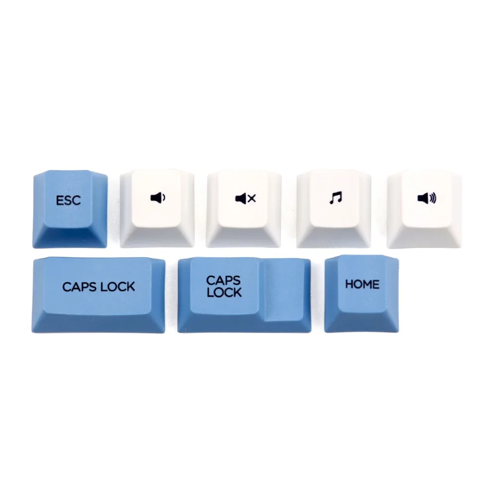 Keycap с голубым небом и белым облаком 112/157 ключей PBT Вишневый профиль