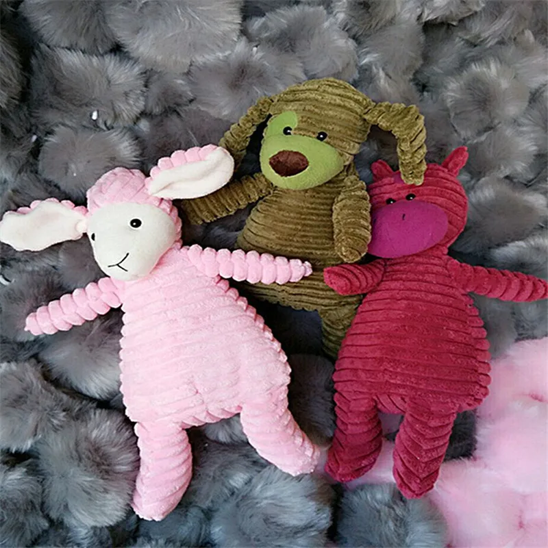 Новинка 2017 года милый кролик щенок вельветовые плюшевые Игрушечные лошадки