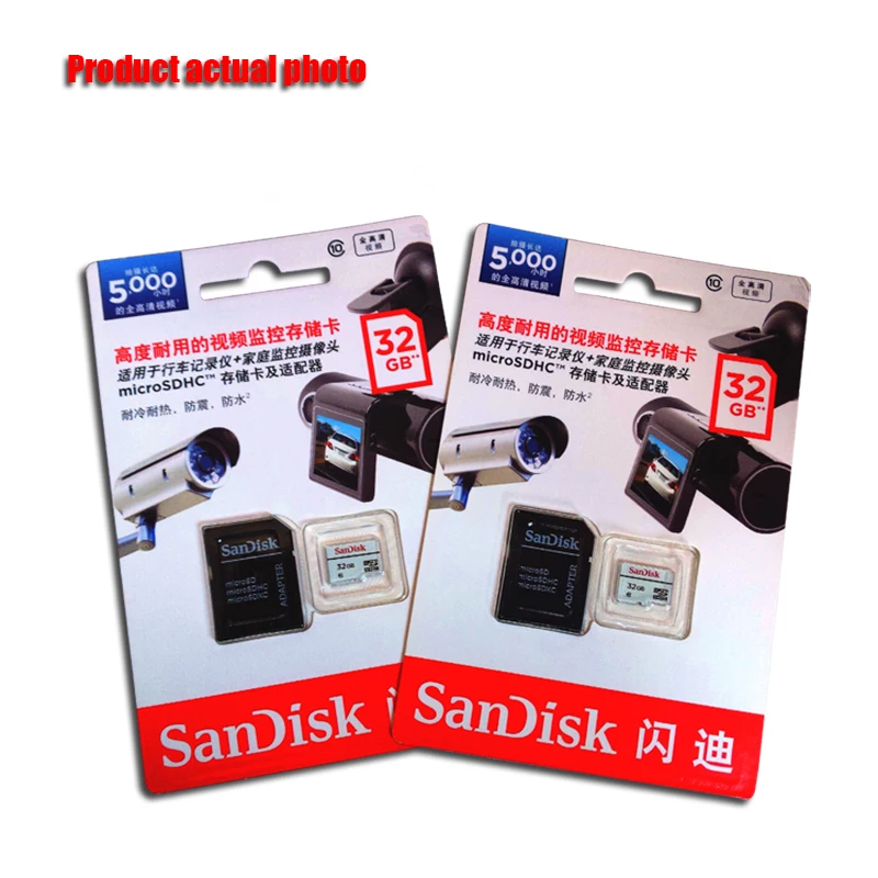 SanDisk micro SD 32 Гб 64 высокая выносливость видео мониторинг microSDHC/microSDXC карта памяти