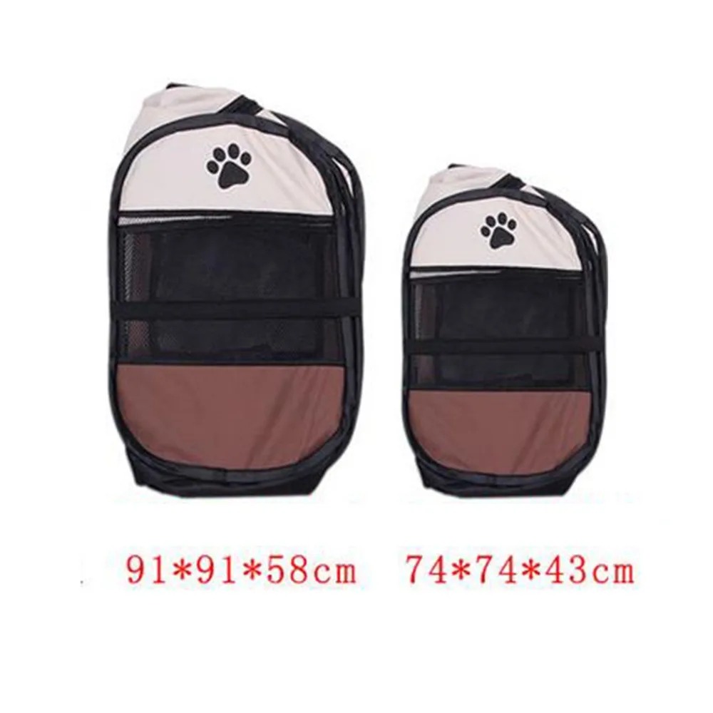 2 размера Портативный домик для домашних питомцев кошек собак складной уличная