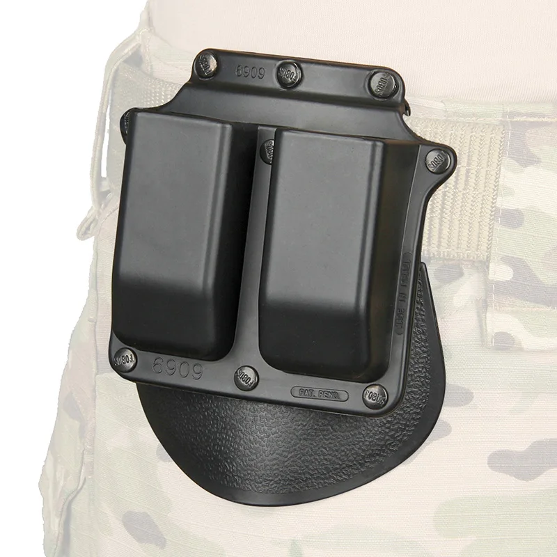 Чехол для gpt с двойным карманом журналов Glock 17 M92 охотничий чехол стеком черный маг