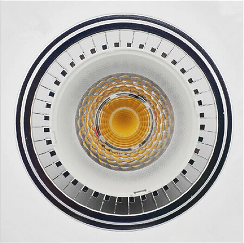 Высококачественная Светодиодная лампа AR111 15 Вт G53 GU10 Base QR111 COB LED прожектор