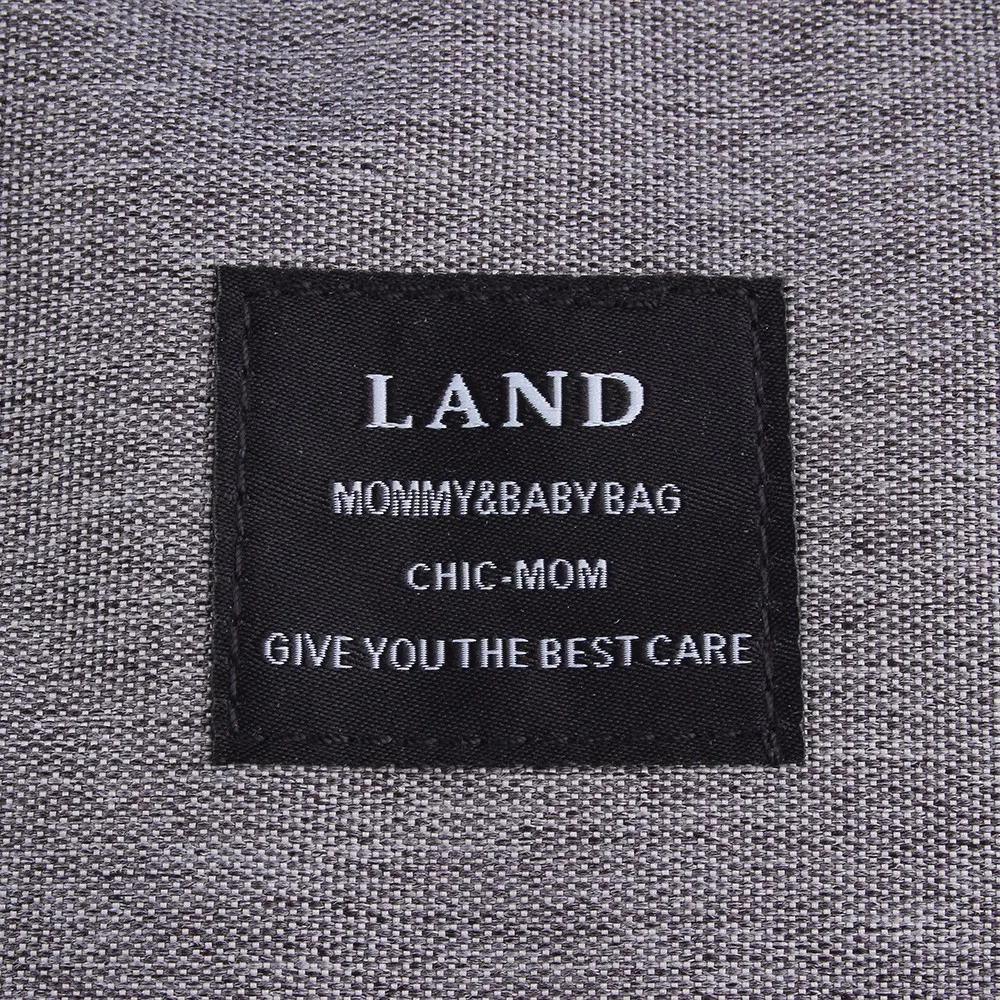 LAND Mommy сумка для подгузников большая емкость детские сумки для подгузников Сумка для кормления модный дорожный рюкзак для ухода за ребенком сумка для мамы рюкзак на плечо