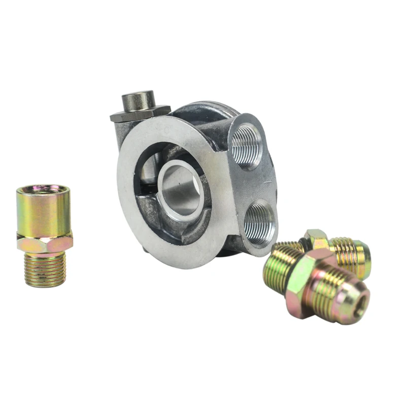 LZONE Масляный охладитель фильтр Сэндвич пластина термостат адаптер 3/4 &quot16 UNF с AN10