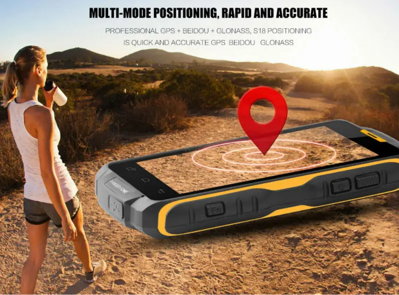 Ranger fone S18 водонепроницаемый ударопрочный телефон прочный Android смартфон MTK6735 четырехъядерный 4," 2 Гб ram min 4G LTE gps