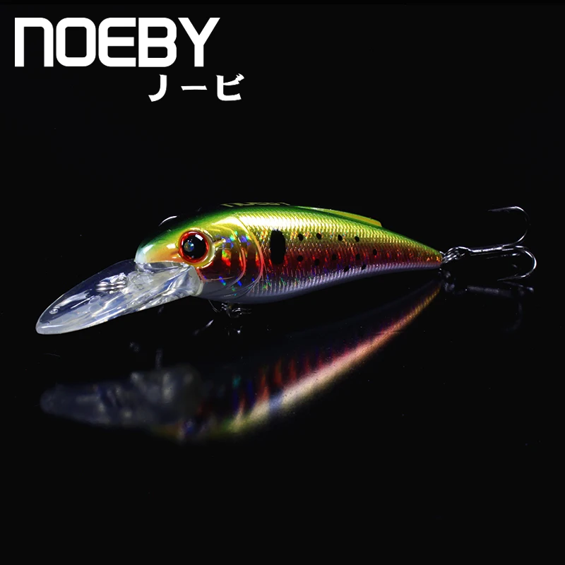 NOEBY 1 шт. рыболовная приманка 65 мм/8 8 г 0-1 2 м подвесное качество профессиональный