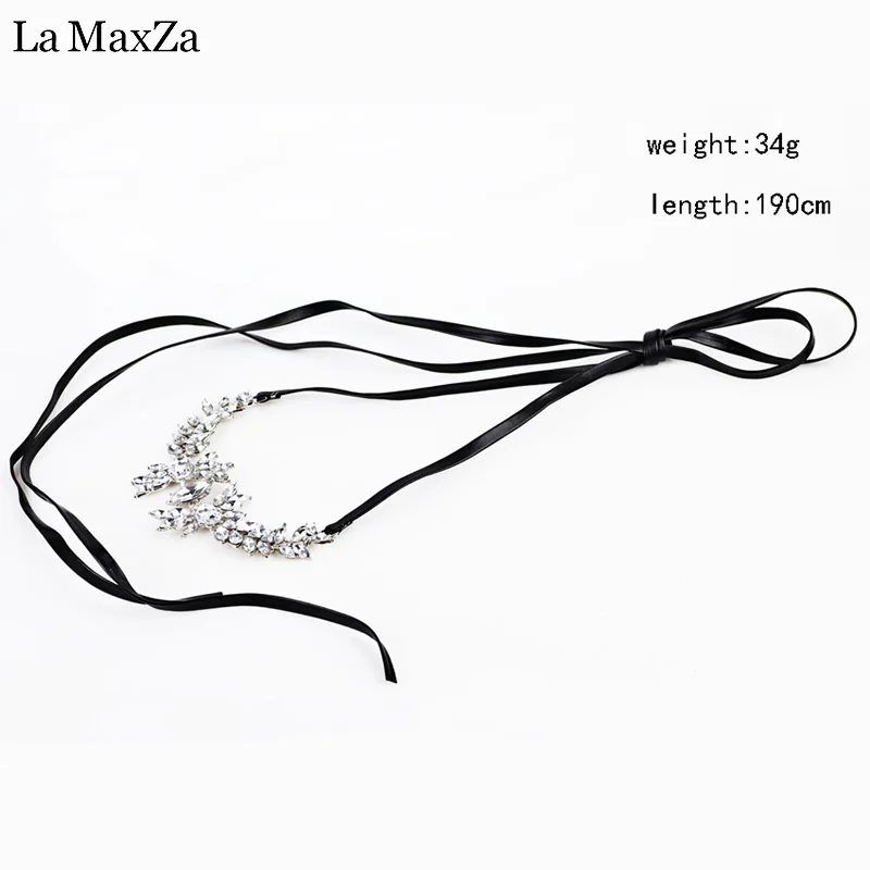 La MaxZa новинка длинное черное бархатное колье ожерелье для женщин стимпанк