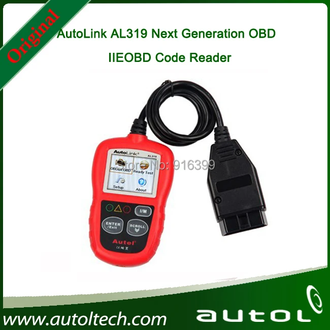 Autel AutoLink AL319 On-Board Diagnostics OBDII OBD2 / CAN Code Reader Auto Fault Scanner Diagnostic tools Car scanner | Автомобили и