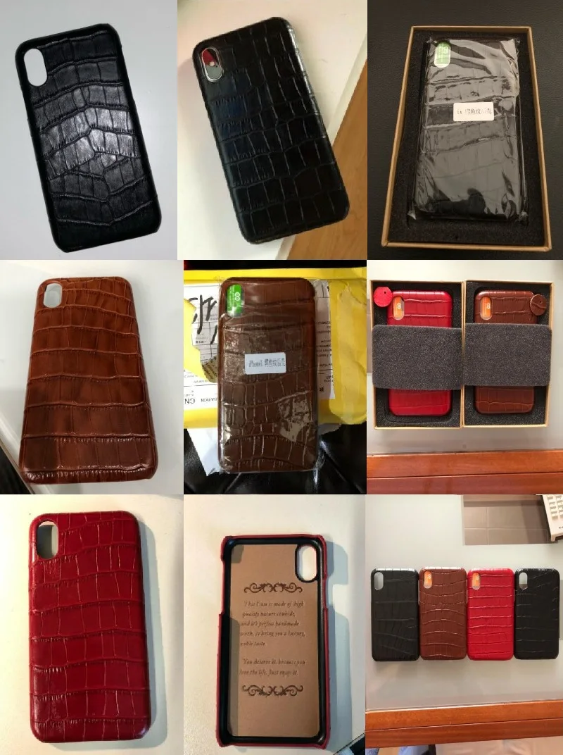 Solque чехол из натуральной кожи для iPhone X XS MAX XR 7 8 Plus настоящий кожаный чехол для мобильного телефона роскошный крокодил тонкий Чехол