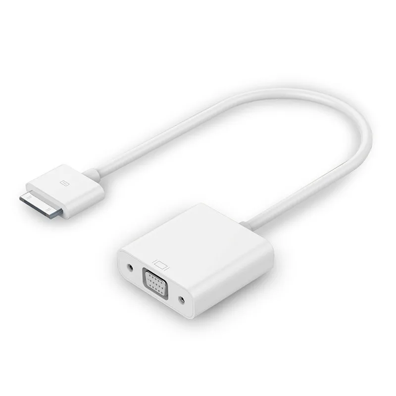 30Pin док-станция для VGA видео конвертер адаптер кабель iPad 1 2 3 30-контактный |