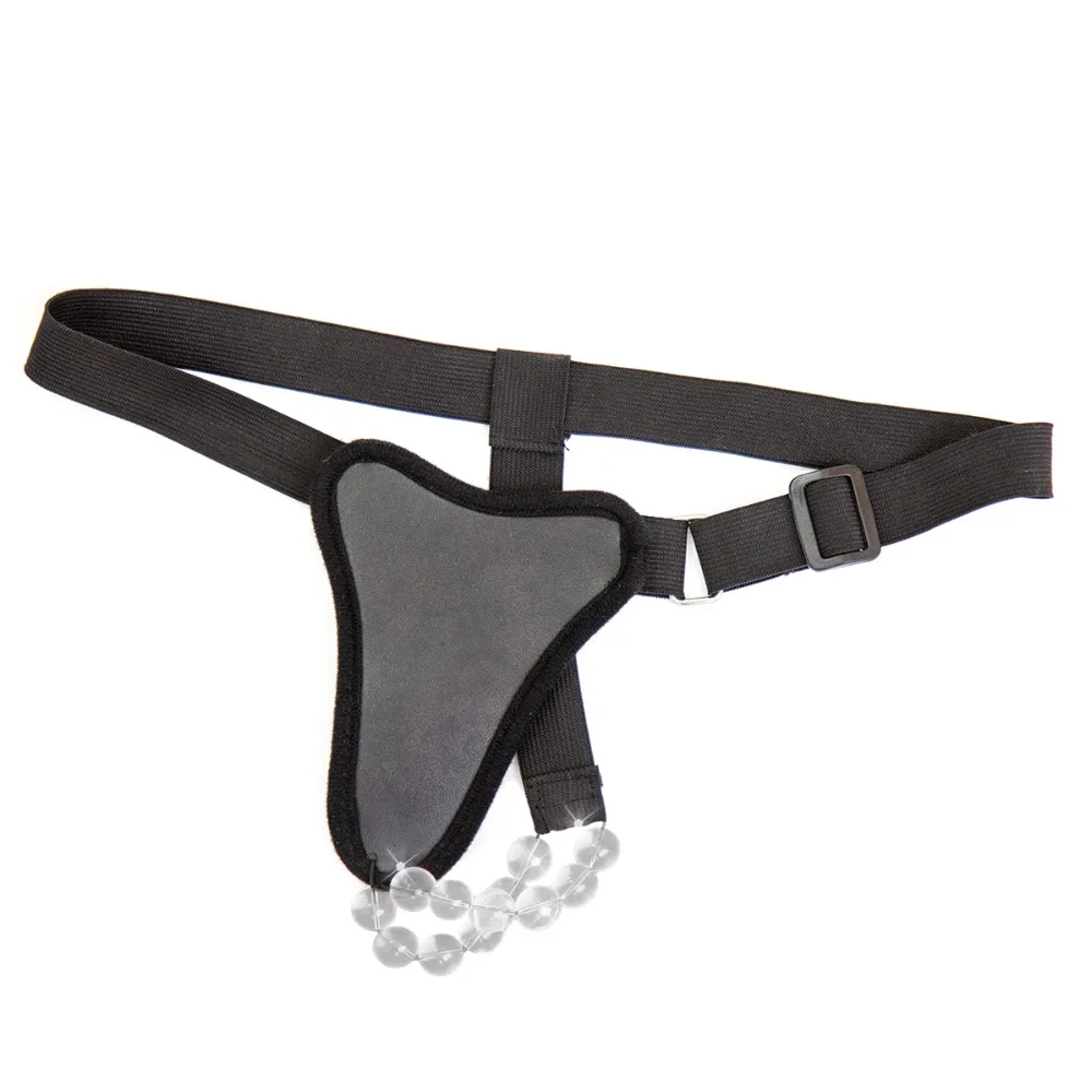 PVC Leather Beads Elastic Band New Men Chastity Underpant Gay Sex Restraint Erotic Fetish BDSM Couple Slave Belt Bondage HOTTIME | Красота и