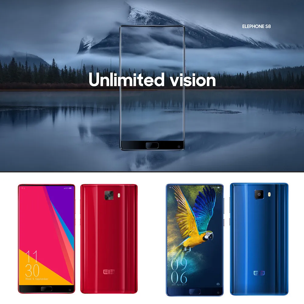 Фаблет Elephone S8 на Android 6 0 10 ядерный процессор экран 7 1 дюйма 4 Гб + 64 ГБ|Органайзеры