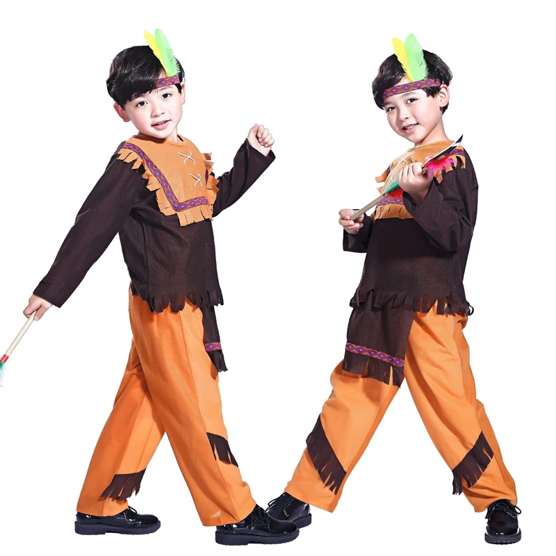 Бесплатная доставка детская одежда на Хэллоуин для мальчиков индийская