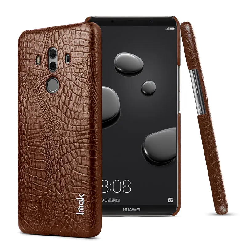 Original iMak Ruiyi Series Crocodile Silm Phone Case For Huawei Mate 10 Pro Bumper |