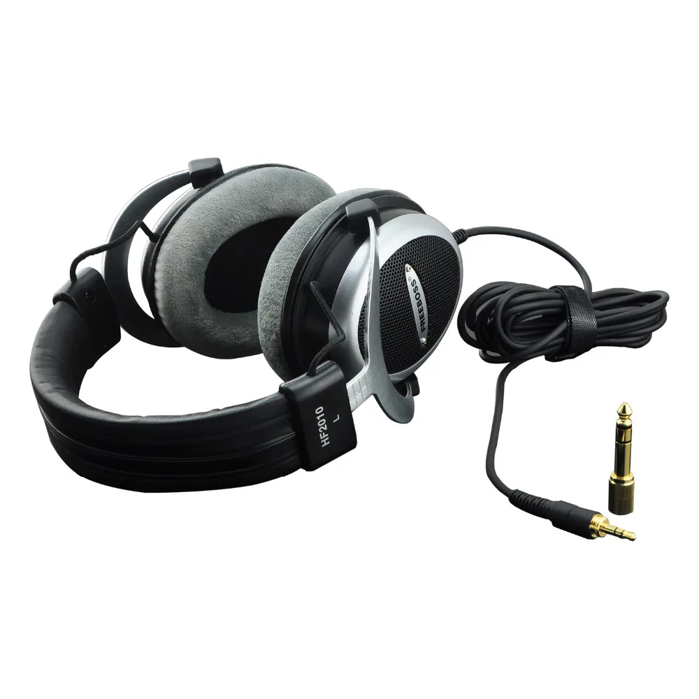 Наушники HF2010 Hi Fi полуоткрытые Накладные наушники 3 5 6 регулируемая светильник