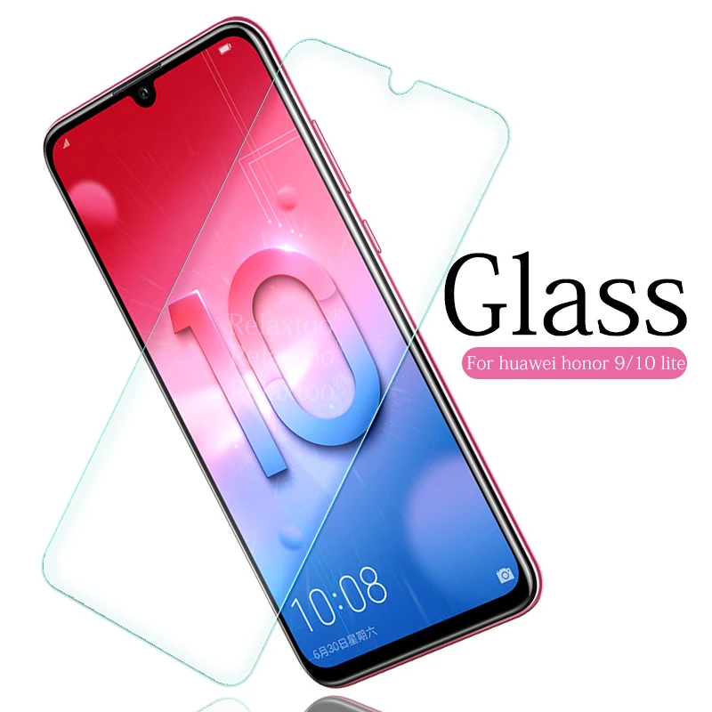 Защитное стекло на honor 10 lite 9 легкое закаленное для huawei Защитная пленка экрана hauwei