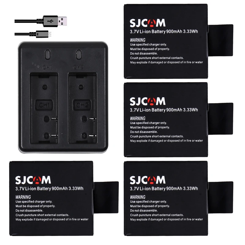 

4 SJCAM sj4000 + + SJCAM sj5000 plus sj6000 sj7000 EKEN H9