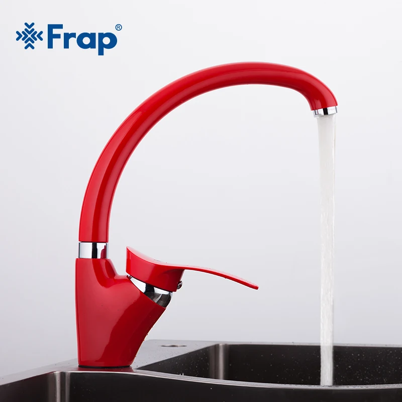FRAP твердый кухонный смеситель для холодной и горячей воды гибкий кран с одним