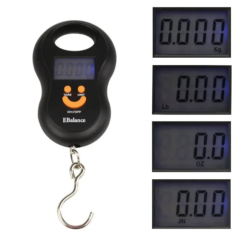 50 кг/110LB крупный Карп для морской рыбалки цифровые весы подвесных весен