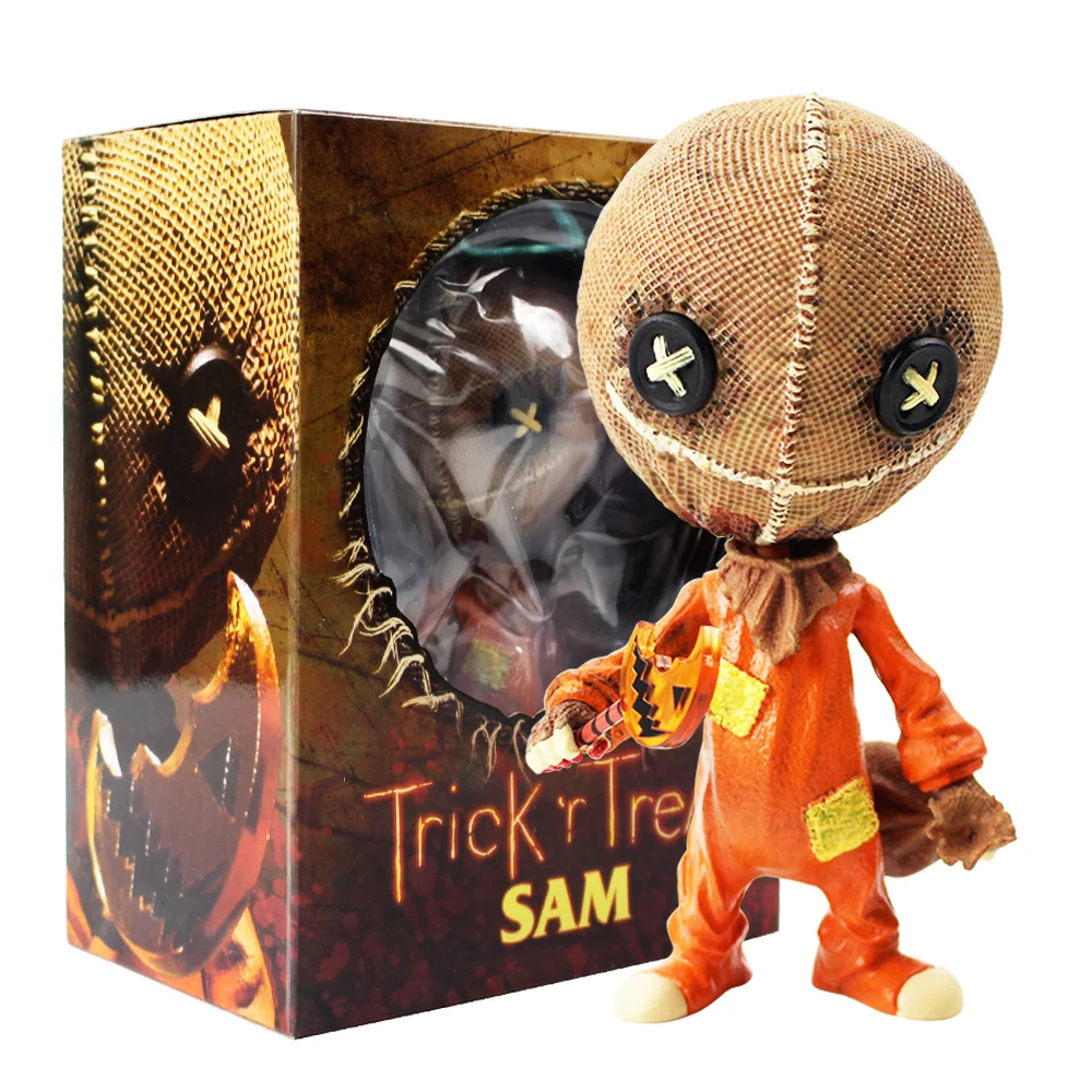 17cm Anime Trick'R Treat Sam Vairant 1/6 Scale Pre-painted Figure PVC Action Figure Collectible Model Toy Doll