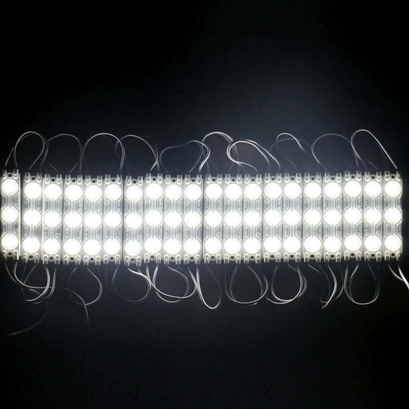 16W 1600LM 180 Degrees 20 x 3-LED Convex High White Light LED SMD 5050 Module Strip DC 12V | Лампы и освещение