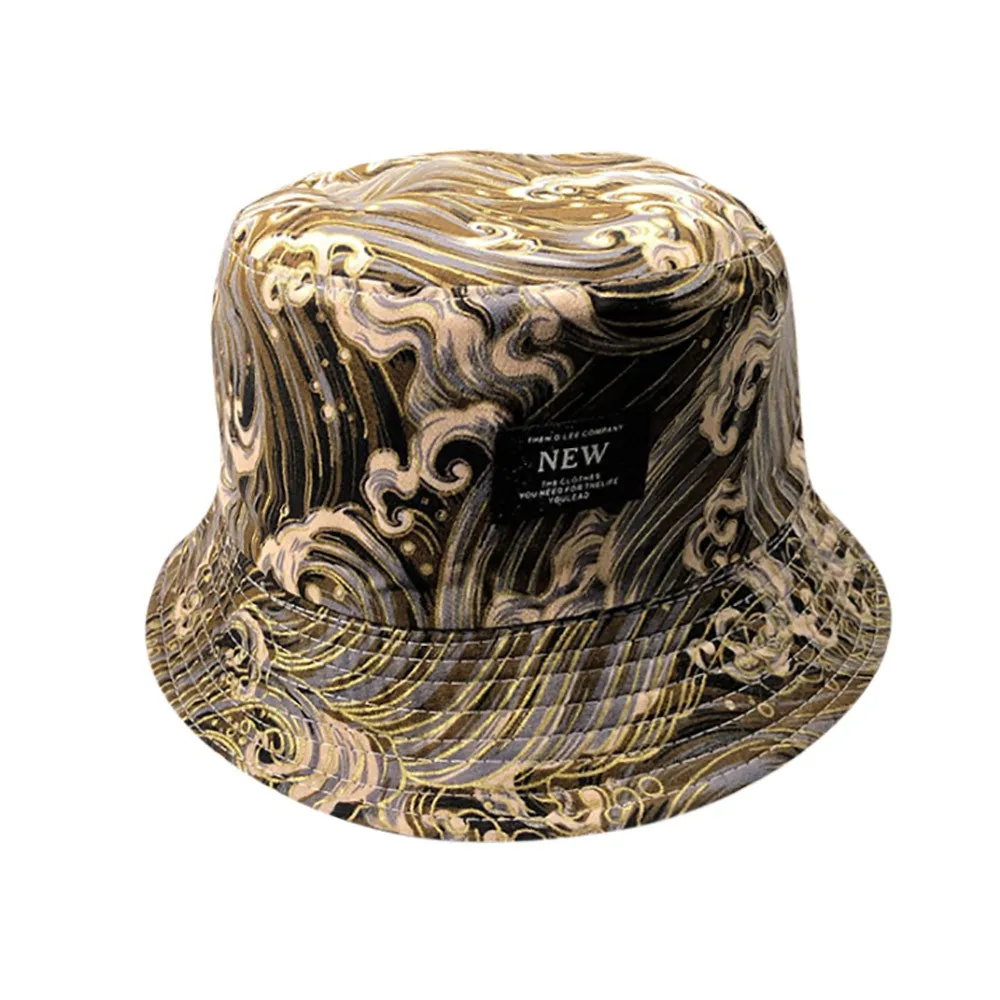 Шляпа Boonie Мужская регулируемая с принтом защитой от солнца 2019|Женские кепки