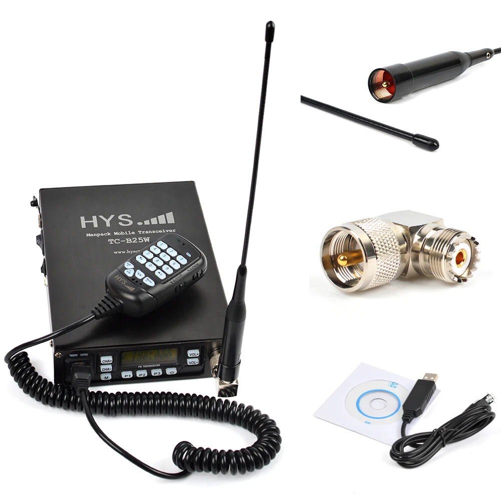 Двухдиапазонный VHF/UHF 25 Вт мобильный трансивер автомобиля двусторонней Радио 199