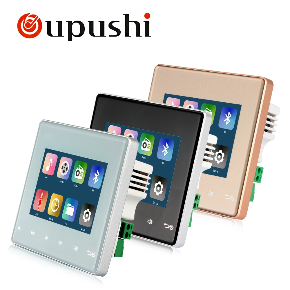 Настенный мини-усилитель для домашнего кинотеатра OUPUSHI A3 с Bluetooth USB-разъемом SD |