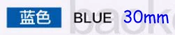30 blue Фломастеры Baoke, фломастеры, ручки широкого типа, маркеры на спиртовой основе, художественные фломастеры 20 мм, 30 мм, 12 цветов - Цвет: 30 blue