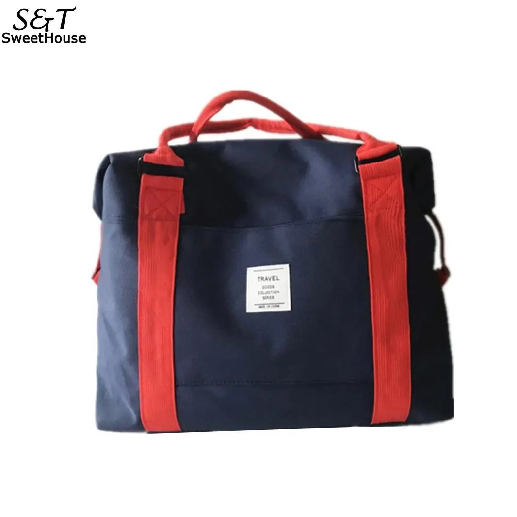 Nylon Luggage Bag Durable Waterproof Women Men Large Capacity Travel Lightweight Weekend Girls Handbag | Багаж и сумки