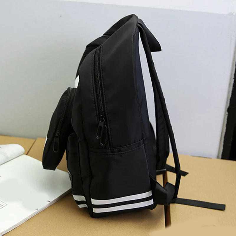 Женский рюкзак в консервативном стиле с сумочкой модный нейлоновый школьный