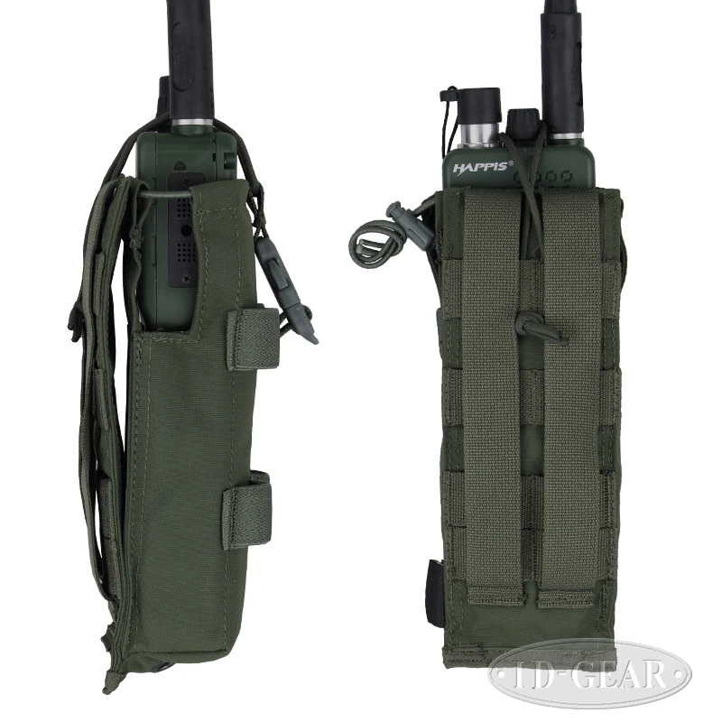 TMC наклон 152 MBTR Радио Чехол Walkie Talkie Чехол Molle Airsoft Wargame Пейнтбол Camo Combat gear TMC2541 мультикам черный