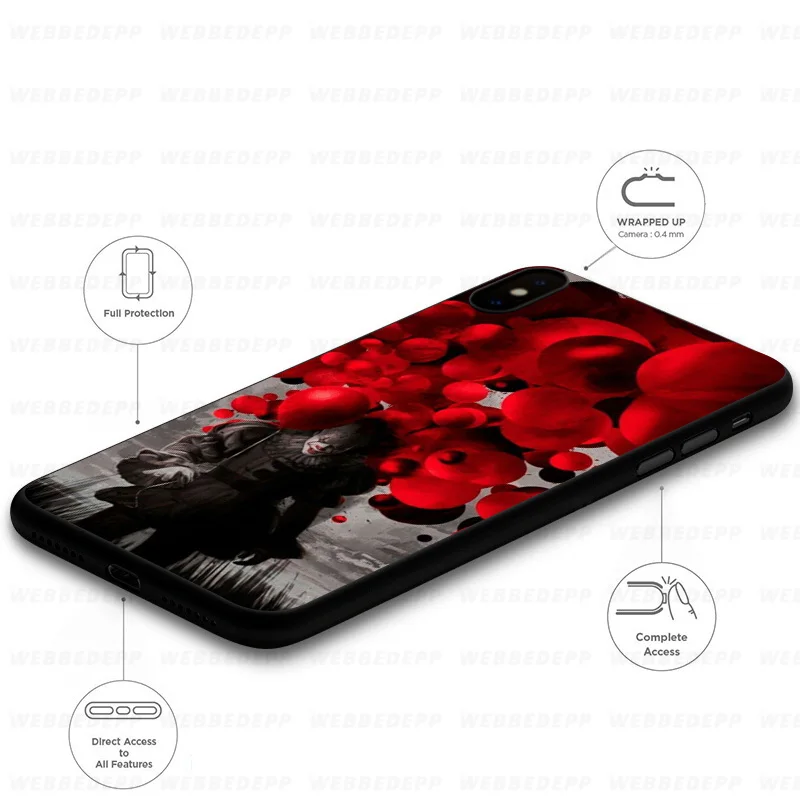 Мягкий чехол WEBBEDEPP Stephen King It для Huawei Mate Honor 20 6A 7A 7C 7X 8 9 9X 10 View Lite Pro 30 |
