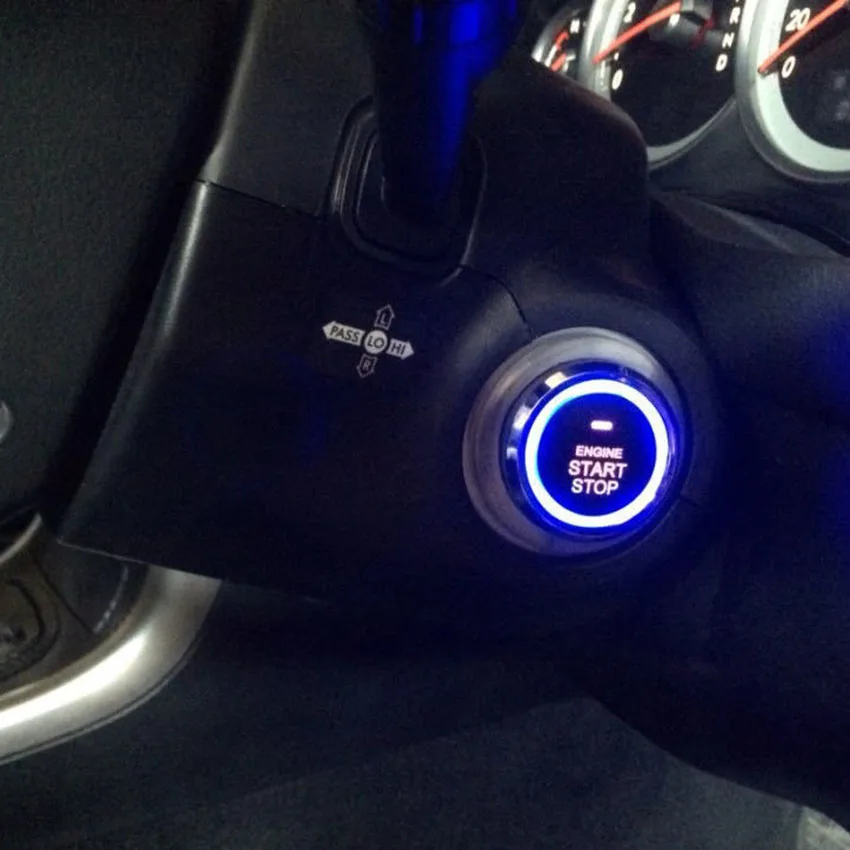 12 В в автомобиля двигатели для Push Start Stop кнопка Авто зажигания Дистанционное