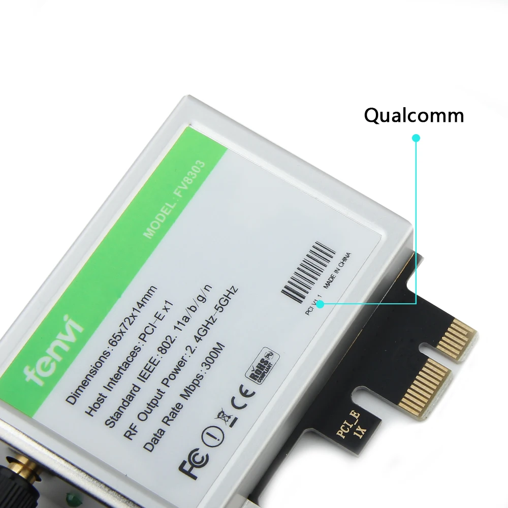 Dual Band 600 Мбит/с Беспроводной PCI Express Вай-Фай адаптер антенны Настольный Wi-Fi PCI-E