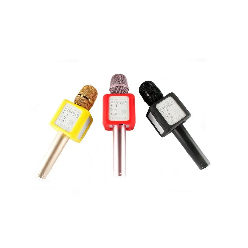 Moveski DSP Q9S плюс беспроводной караоке микрофон стерео Bluetooth КТВ плеер смартфон