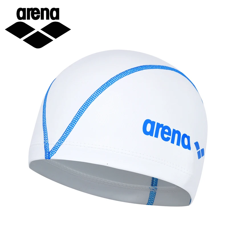 Арена Новое поступление водонепроницаемая шапка для плавания шапочка удобная