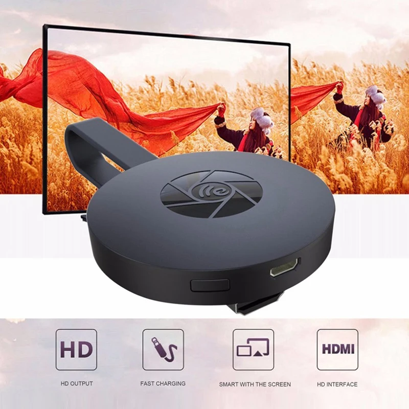 DOITOP Цифровой 1080P HDMI медиа видео стример беспроводной Wifi Дисплей приемник ТВ палка