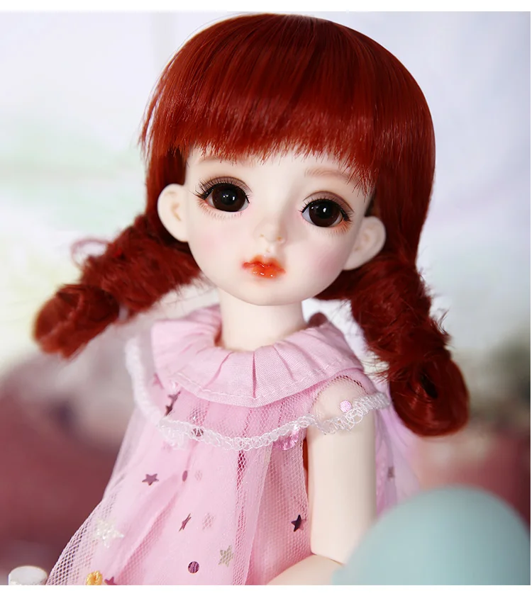 1/6 имбирь Miadoll BJD SD куклы YOSD модель тела детский полный набор с волосами Одежда Обувь Аксессуары шарнирная кукла