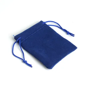 100 шт., бархатные мешочки для ювелирных изделий, 7 Х9 см